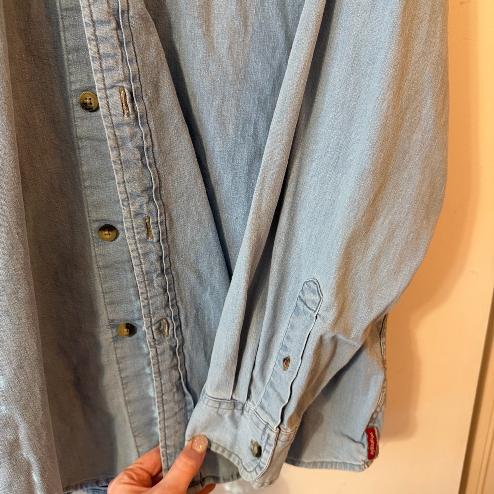 Wrangler Denim Blue Shirt XL